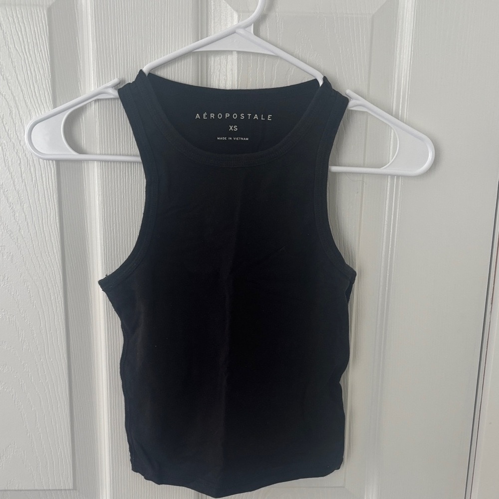 Aeropostale Sleek Black Tank Top